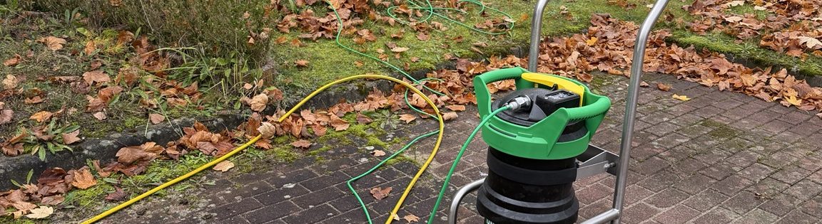 Reinwassersystem mit Teleskopstange bei der professionellen Fensterreinigung